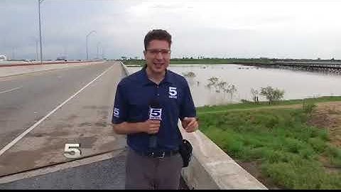 Hidalgo Co. Levee System Help Drain Floodwaters