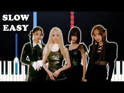 FIFTY FIFTY - Cupid (Twin Version) (Beginner Slow Piano Tutorial)