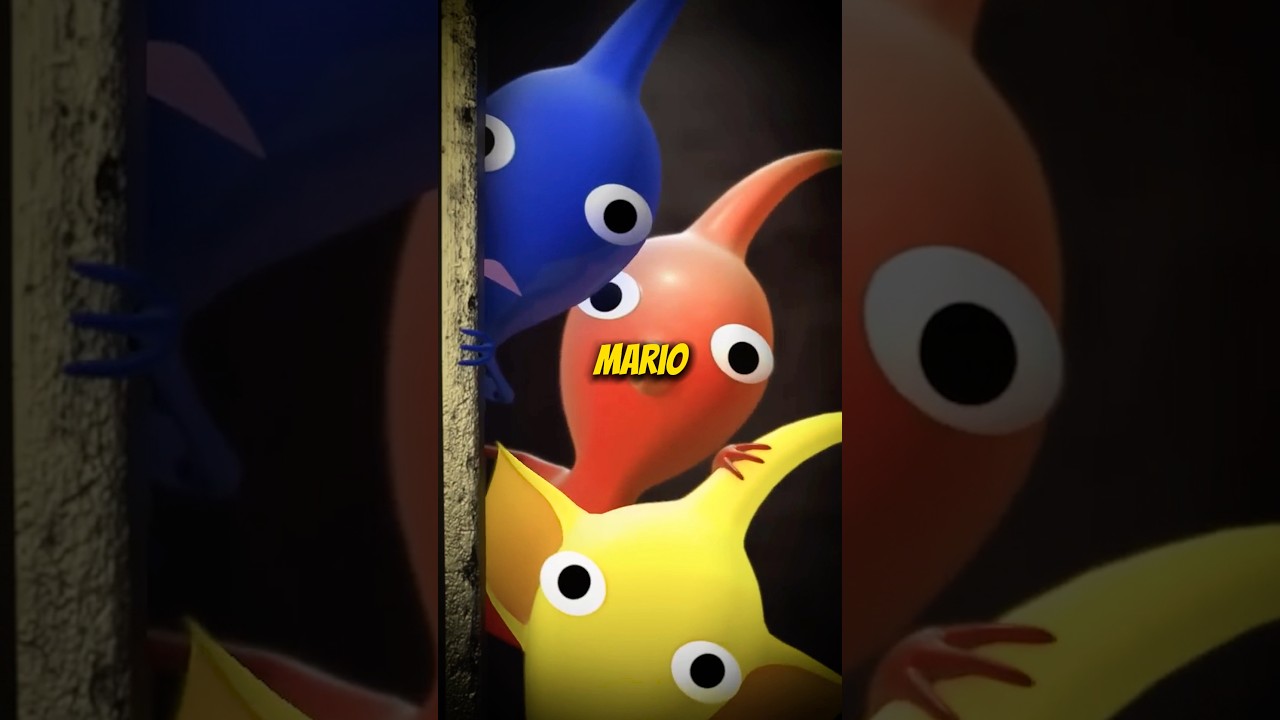 PIKMIN in The Mario Movie?! #supermario #mariobros #nintendo #smashbros #mariogalaxy