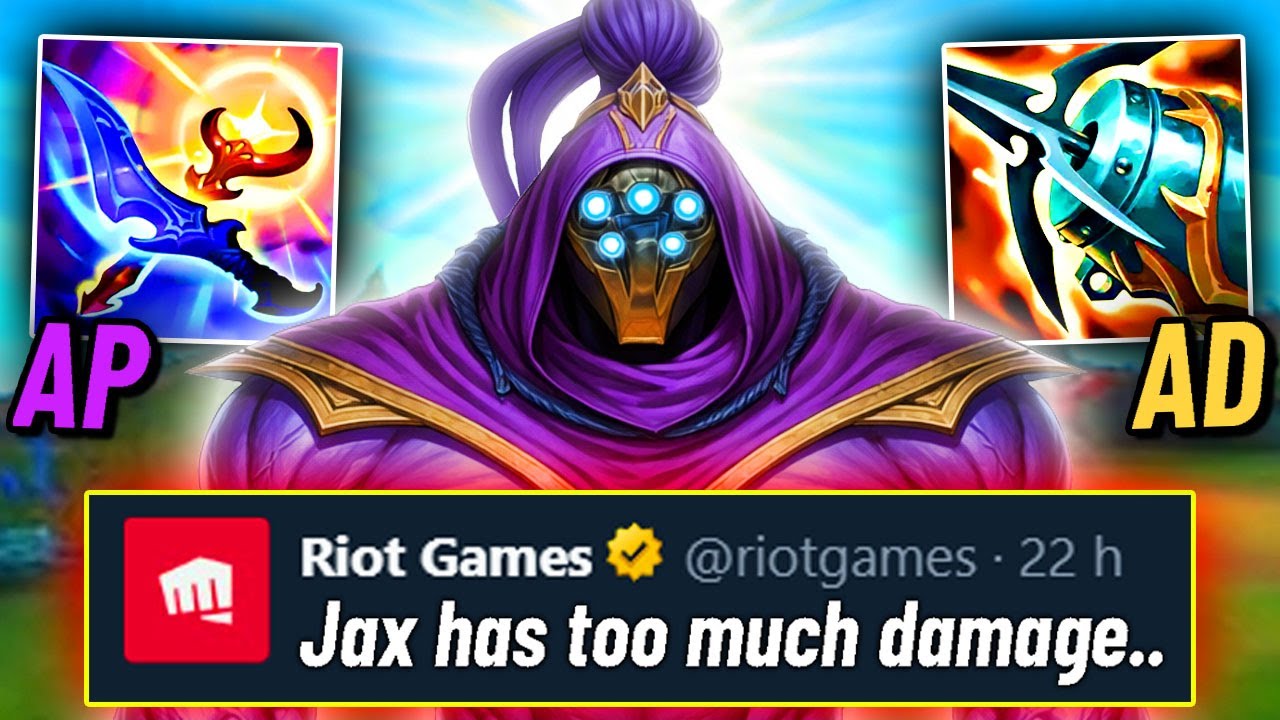 Jax has too much DAMAGE... WTF RIOT?