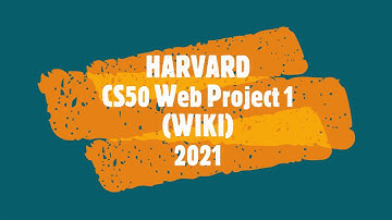 Harvard CS50 Web Project 1 (Wiki) - 2021
