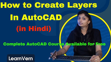 How to Create Layers in AutoCAD | Use Layer Command with Examples in AutoCAD | Video in Hindi