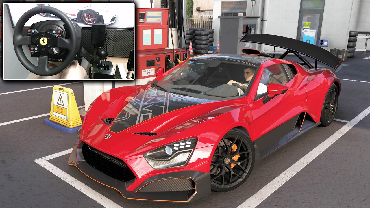 Zenvo TSR-S 2019 1177HP - Forza Horizon 6 | Thrustmaster TS-PC