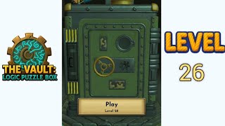 The Vault Logic Puzzle Box Level 26 Walkthrough Solution