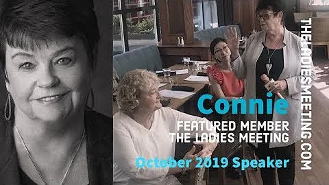 Connie Warner - October Speaker 2019