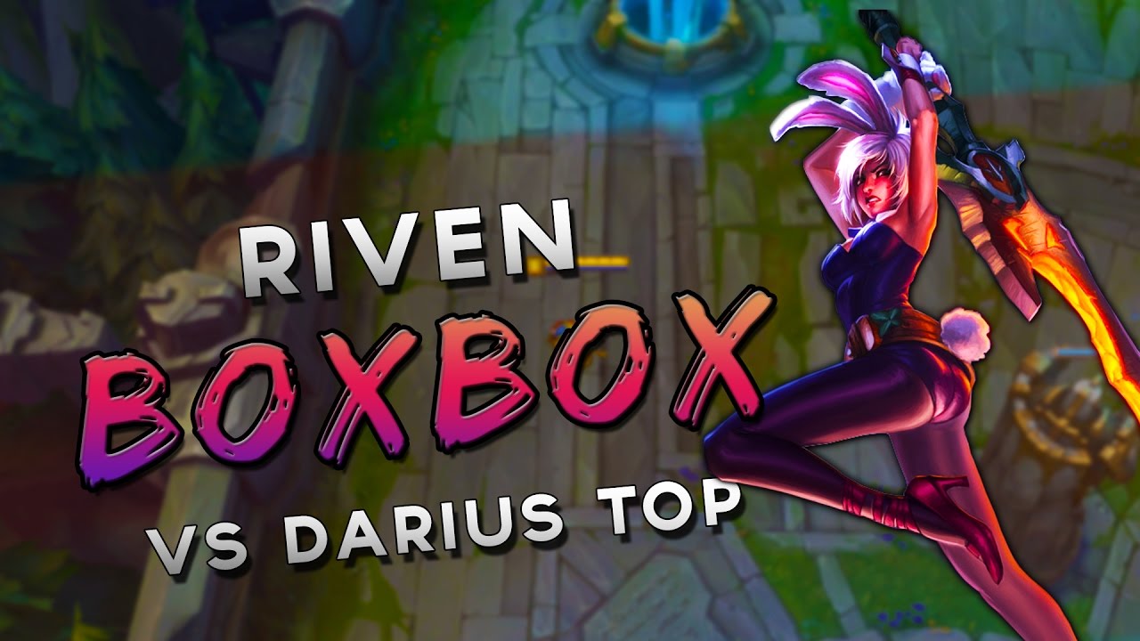 S7 | Boxbox Riven vs Darius TOP | Ranked League VOD - YouTube