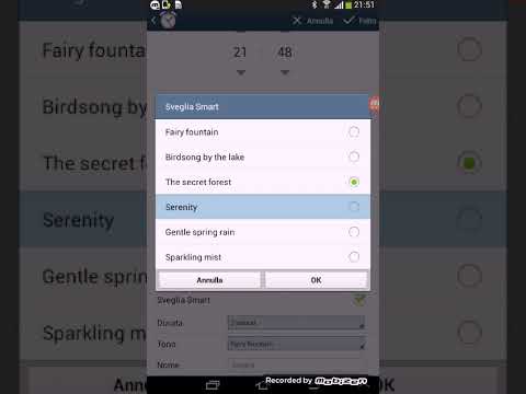 Samsung Galaxy Tab 2 7.0 - Smart alarm tones