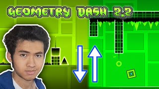 IT'S UPSIDE-DOWN?! | Geometry Dash (2.2)