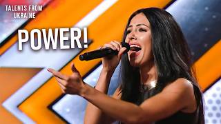 No Way This Girl Has That Much Power! | X Factor Ukraine