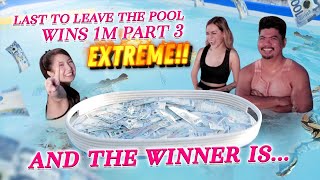 EXTREME Last to Leave The Pool Wins 1M $$ Part 3 (FINALE!)
