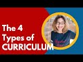 The ultimate guide to curriculum  4 types of curriculum