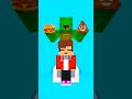 Left or Right? MAIZEN JJ Minecraft Fan Animation #shorts #minecraft