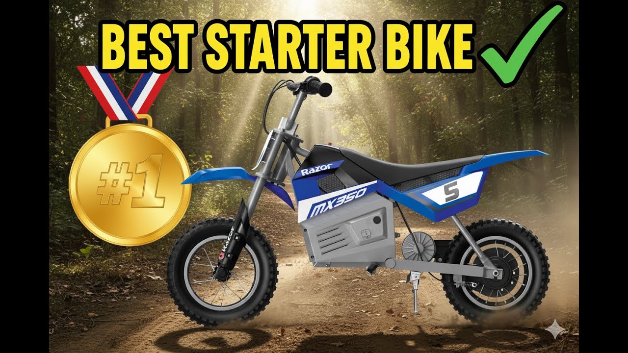 Razor MX350 Dirt Rocket is the BEST Electric Motocross Bike for Kids