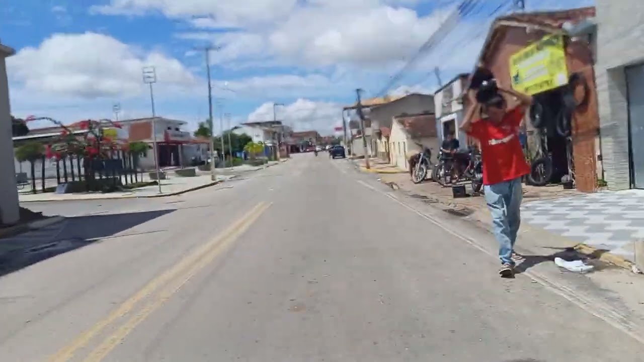    Saindo  do centro até o Barrio maia