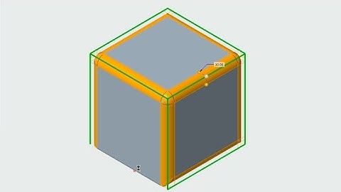 How to make edges round in Creo #cad #creo #drawing