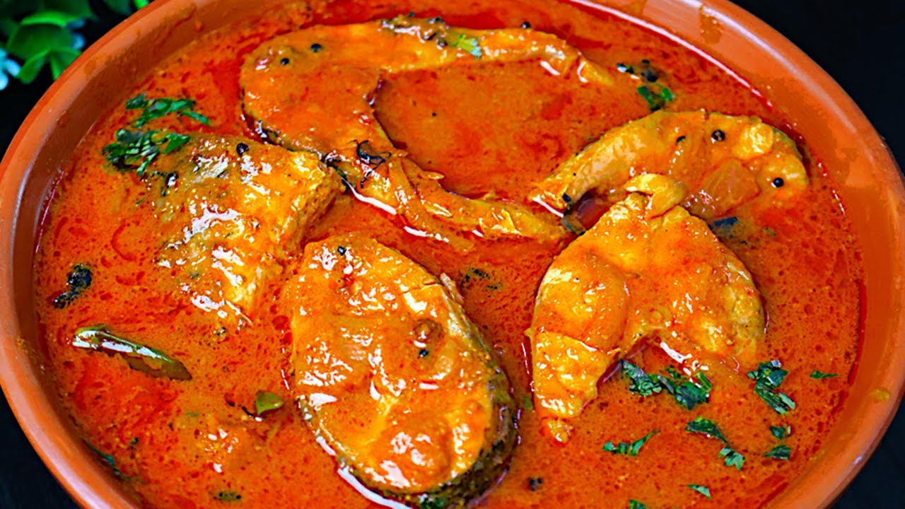 Рыбное карри получается невероятно вкусным, если приготовить его таким образом! 😋🔥 | Meen Kulambu...