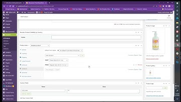 WooCommerce Variable Product Price Changes
