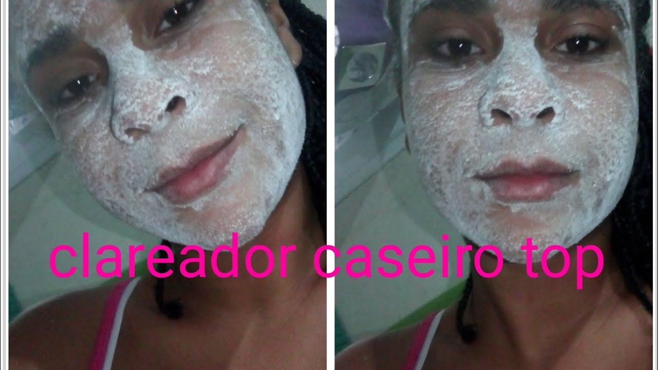 Receita caseira para clarear (rosto ,suvaco mancha escuras ) - YouTube