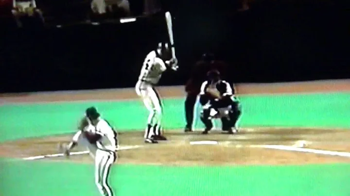 Reggie Jackson Bat Flip Home Run Taking The Mad Hu...