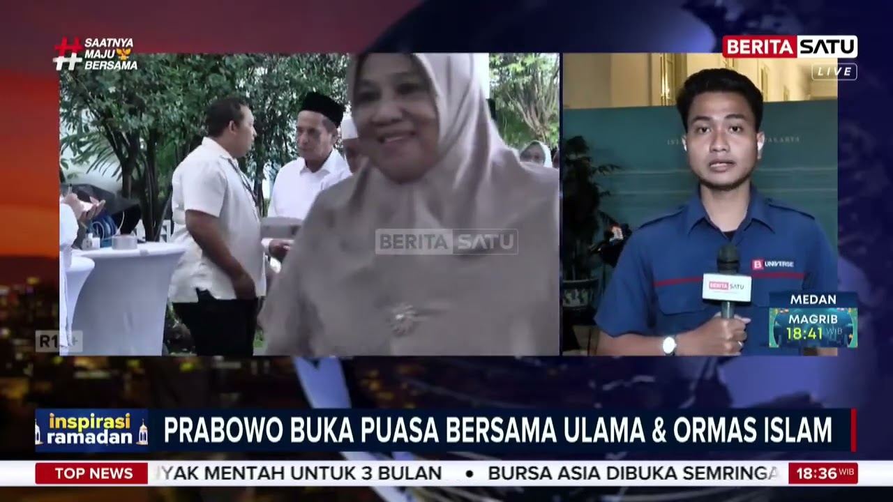 Buka Puasa Bersama Tokoh Ulama, Prabowo Diminta Keluar dari BoP #Beritasatu