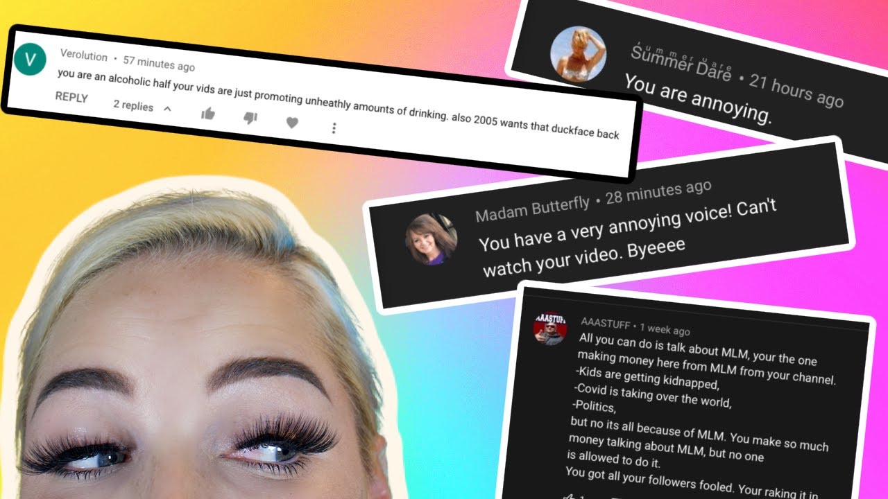 I'VE  FINALLY BEEN EXPOSED (READING MEAN COMMENTS  PT. 6)