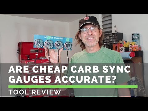 Carburetor Vacuum Synchronizer Gauges Tool Kit