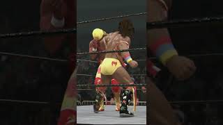 Hulk Hogan &amp; Bret Hart BRAWL In The FIRE!! #wwe2k26 #wwe2k26gameplay