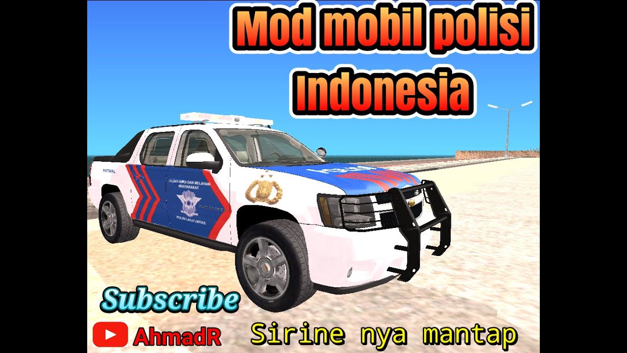 MOD MOBIL POLISI INDONESIA+SOUND SIREN GTA SA - YouTube