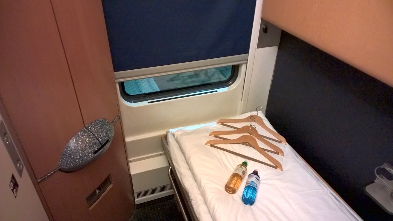 Munich Berlin by CityNightLine Sleeping Car Train YouTube