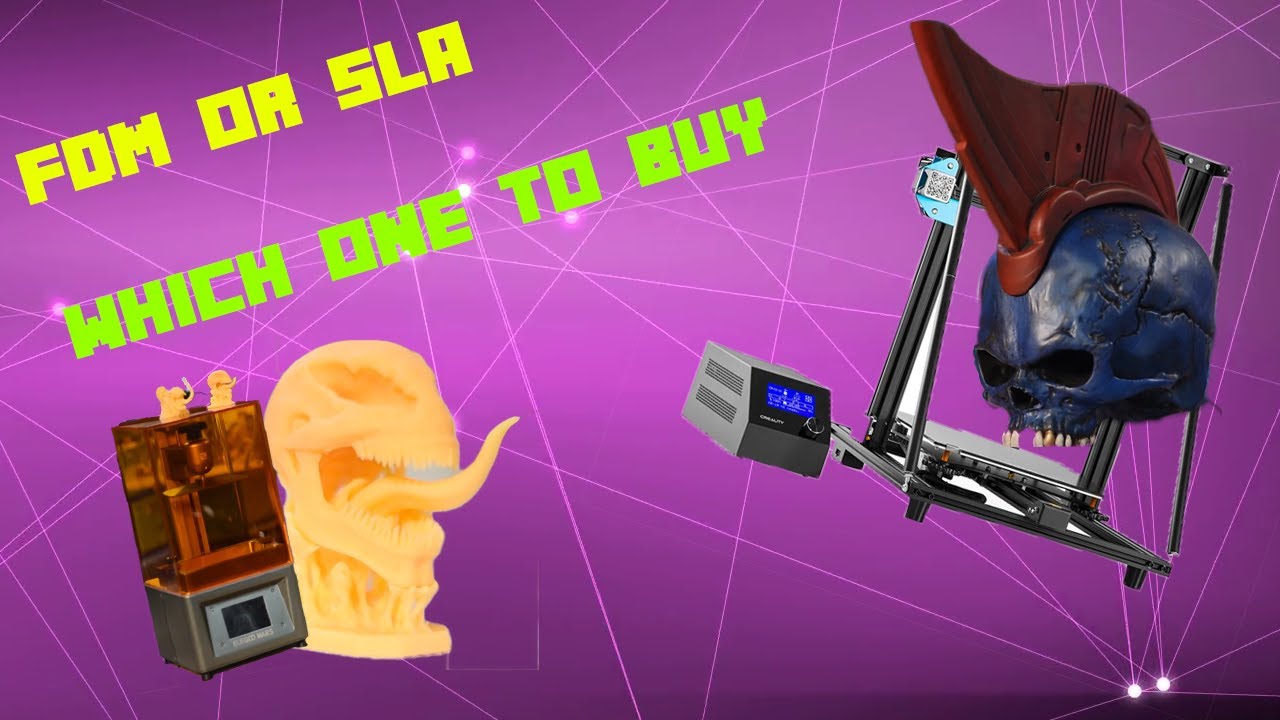 3D Printer FDM vs SLA - YouTube