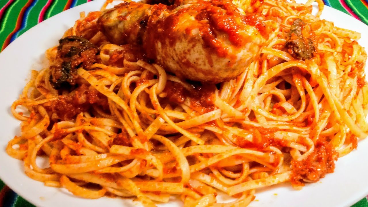Cómo preparar un espaguetis
