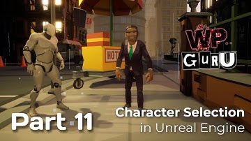 Character Selection in UE4 - Part 11: Animating our Menu