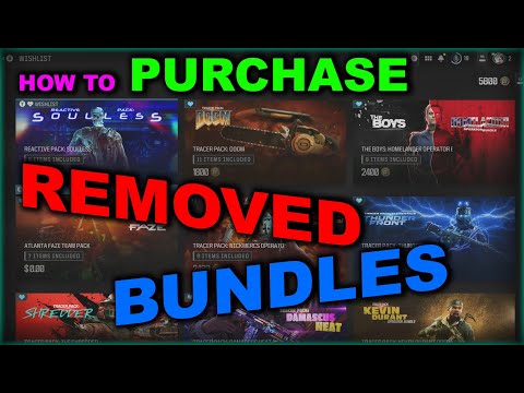 WARZONE GLITCH, HOW TO BUY BUNDLES NOT IN THE STORE, HOW TO BUY REMOVED BUNDLES IN WARZONE,