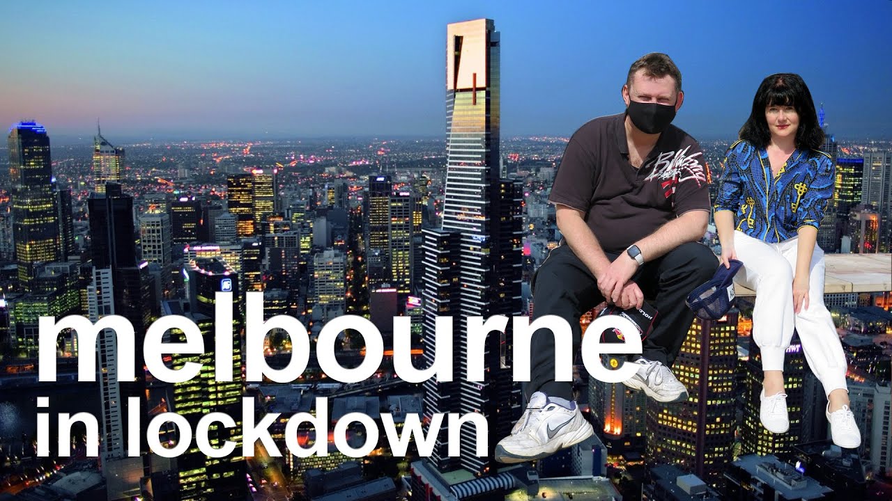 Empty MELBOURNE, 5-million city in coronavirus Lockdown 💐