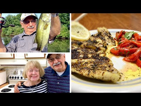 Fishing for Bass in Lemon Curry (the perfect meal when in a hurry)