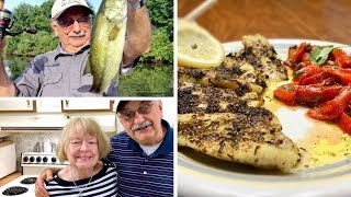 Fishing for Bass in Lemon Curry (the perfect meal when in a hurry)