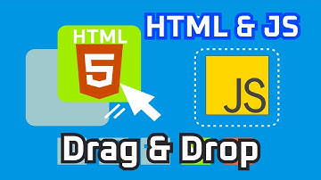 Как сделать drag and drop на HTML и JavaScript