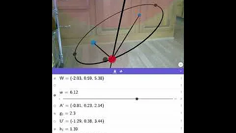 Dandelin Spheres: Case of the Ellipse - Exploration in GeoGebra Augmented Reality