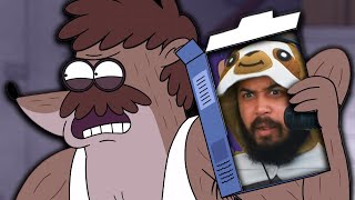 Мульт LUNCH BREAK Regular Show Reaction