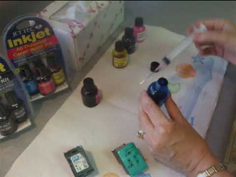 "Do-It-Yourself" Ink Cartridge Refill Demo