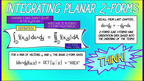 CalcBLUE 4 : Ch. 9.1 : Integrating Planar 2-Forms