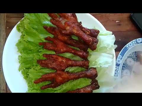 Pritong Paa Ng Manok