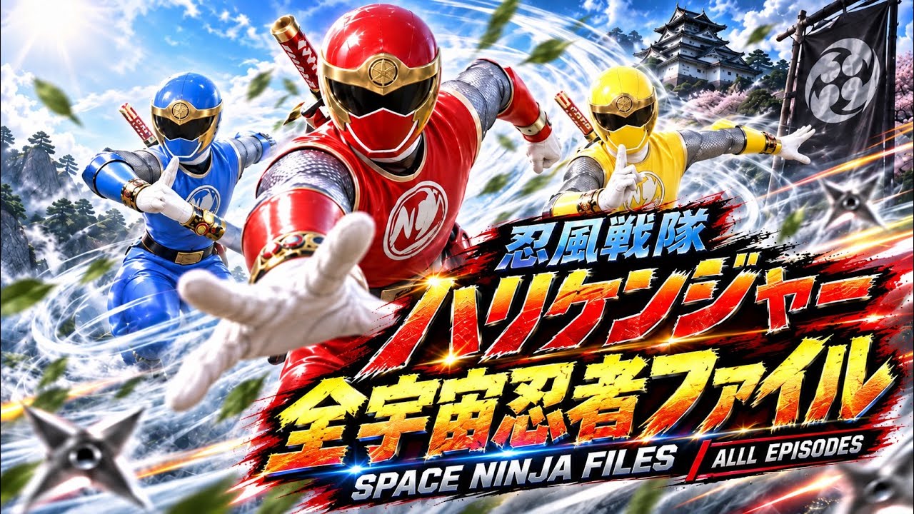 Complete Version] Ninpu Sentai Hurricaneger: Space Ninja Files