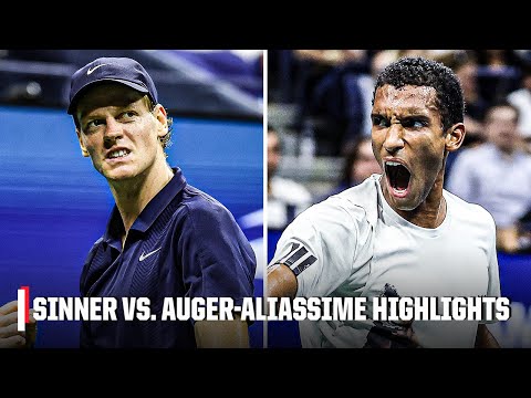 Men's Semifinal: Jannik Sinner vs. Felix Auger-Aliassime | 2025 US Open | Full Match Highlights