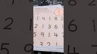 Shanzay Learns Number 1 | Fun Math Worksheets” #counting  #mathematics #kidsmath #number1