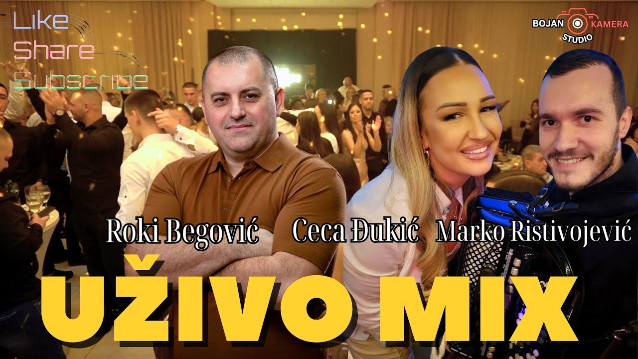UZIVO MIX - ROKI I CECA DJUKIC - ORKESTAR MARKA RISTIVOJEVICA