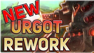 NEW URGOT CHAMPION REWORK GAMEPLAY IS AMAZING!! 10,000 TRUE DAMAGE WTF?? - PBE
