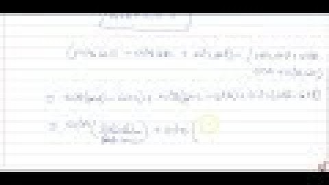 Without expanding, show that the value of each of the determinants is zero: `|sin^2AcotA1sin^2Bc...