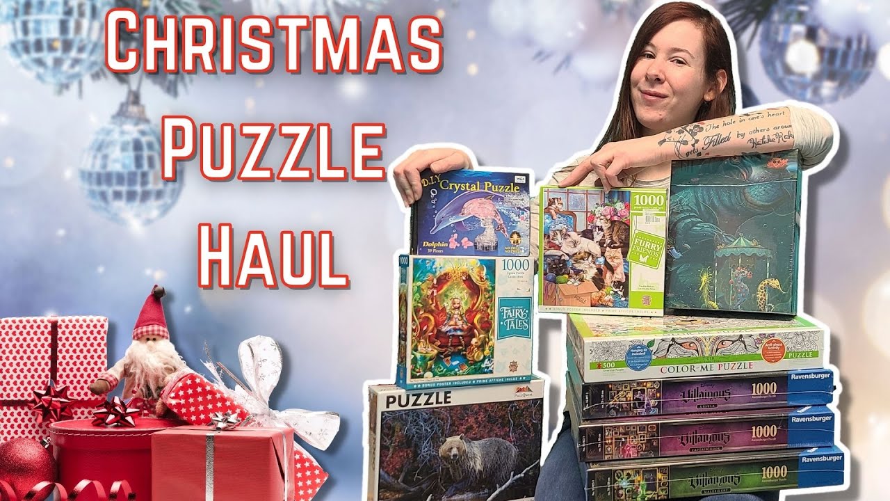 Check out my Christmas Jigsaw Puzzle Haul!