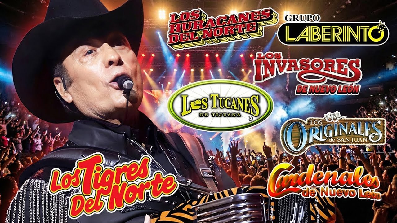 Los Tigres Del Norte, Grupo Laberinto, Los Cardenales, Los Tucanes,..y Mas - Puros Corridos Mix 2026